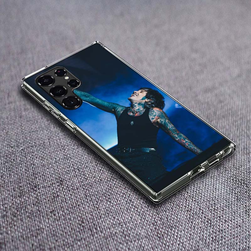 Чехол для телефона Singer R-Ronnie R-Radke для Samsung Galaxy S24 S23 S21 S20 FE S22 S26 Ultra S25 Edge S10 Plus Прозрачный ТПУ Чехол Sh