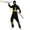 Carnival Stage Performance Costume Cool Handsome Samurai Adult Male Yellow Dragon Ninja Festival Performance Costume