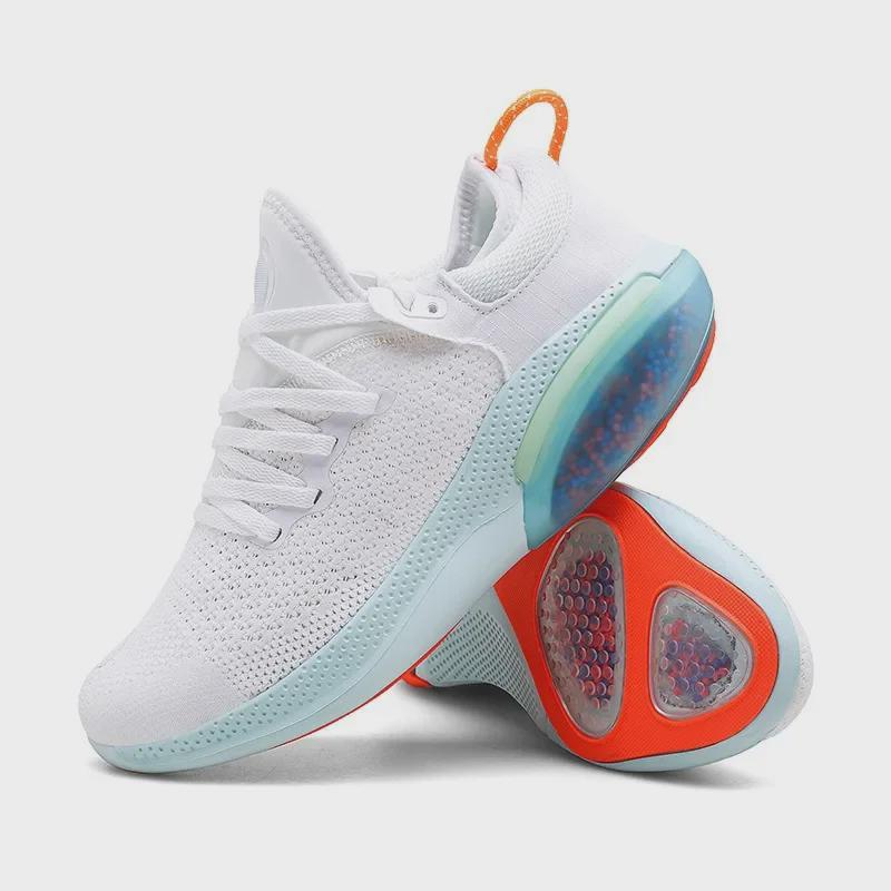 Мужские и женские кроссовки для марафона с амортизацией - сетчатые, дышащие, модные