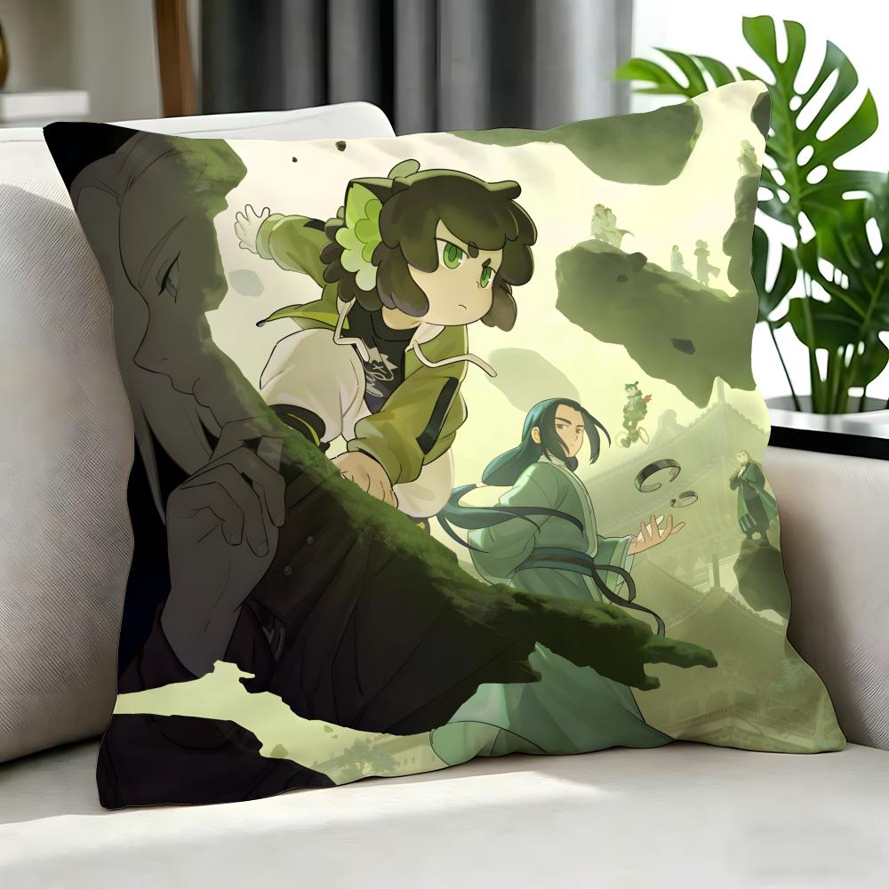 anime The Legend of Hei Cushion Cover Cushion Cover Set Pcs x x x Pillowcase Decorative Sofa Home Decor