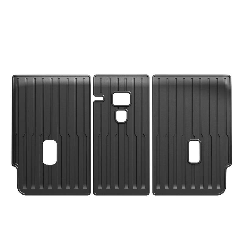 Tesla Model Y 2025 Рестайлинг TPE Коврики для пола и багажника с накладкой на спинку