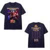 Descendants Zombies Worlds Collide Tour 2025 Navy T-Shirt.