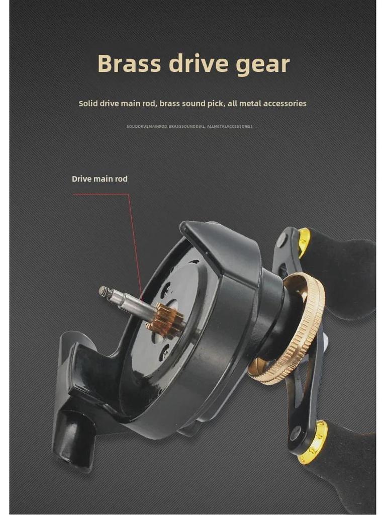 Катушка для ловли на плоту и льду Kemalong Micro Lead Valve для удилищ для морской и мостовой рыбалки