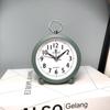 New Macaron Alarm Clock Office and Home Simple Round Alarm Clock Student Watch Small Gift