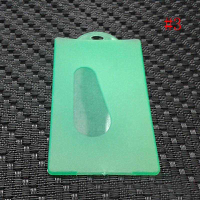 Прозрачный чехол для держателя бейджа из пластиковой карты