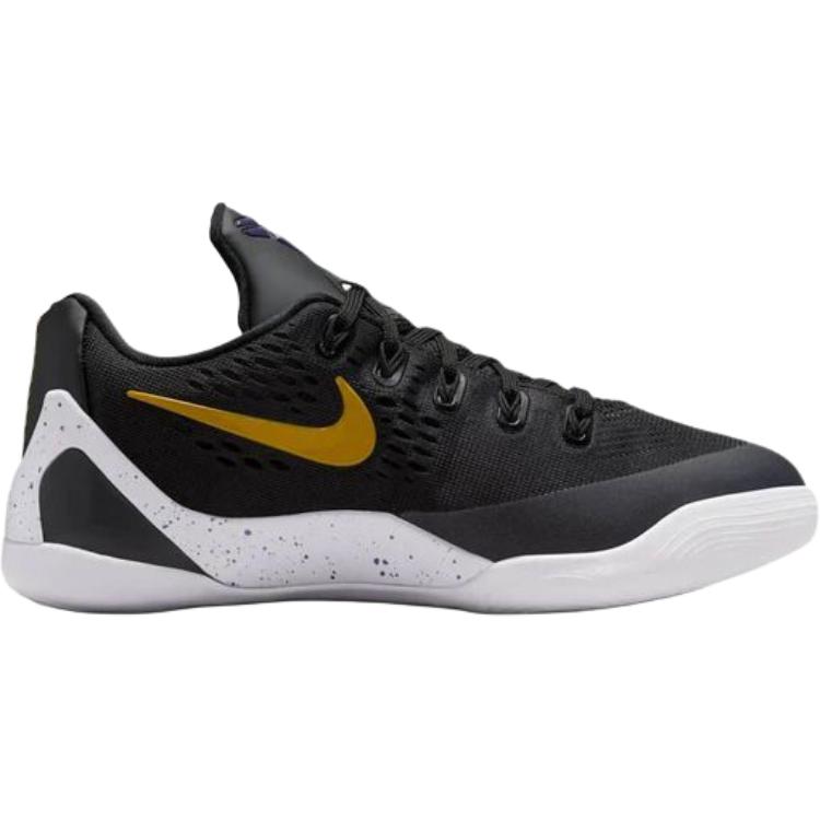 Nike Kobe 9 Em Low Tb Черный Университетское Золото Белый GS FV3607-003