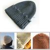 Chunky Knit Beanie Hat for Men And Women Thick Warm Soft Stretchy Wool Acrylic Winter Cap for Girls