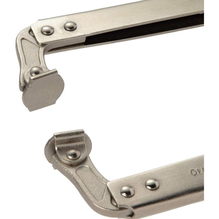 [Tone] Grip Pliers (C-Type Swivel) VPCV-450, 455mm, Silver