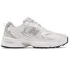 New Balance 530 Бело-серебристые мужские кроссовки Munsell-White Silver-Metallic MR530EMA
