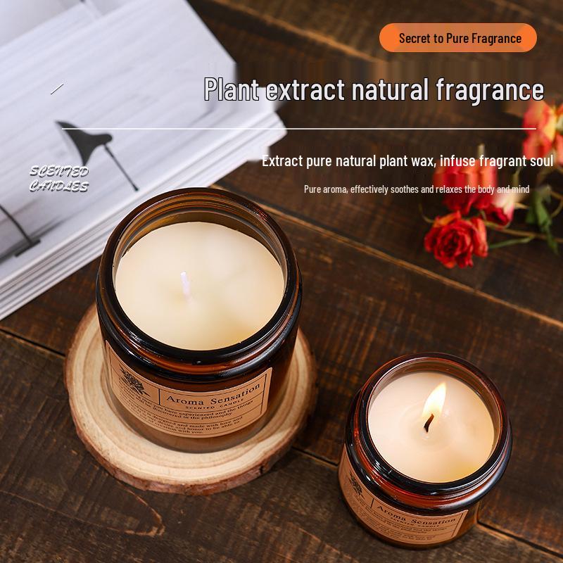 Long-Lasting Aroma Candle: High-End Romantic Fragrance for Indoor Home Décor