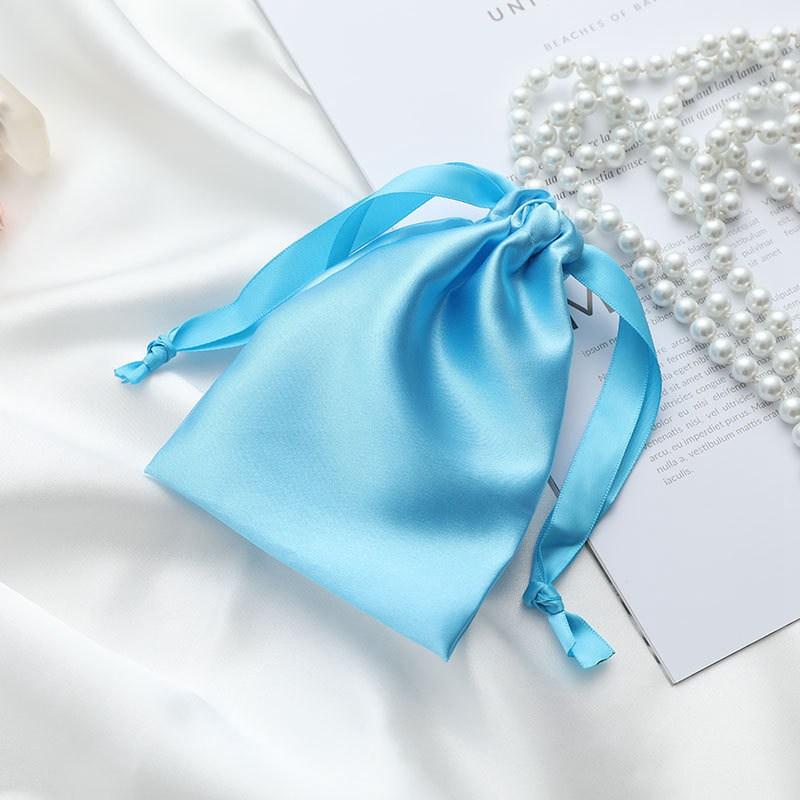 Подарочная упаковка Сумка из искусственного шелка Пылезащитная сумка Багги Сумка на шнурке Аксессуары на заказ