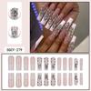 Европейские и американские накладные ногти Wear Nail French Advanced Explosive Nail Pads Съемные накладные ногти