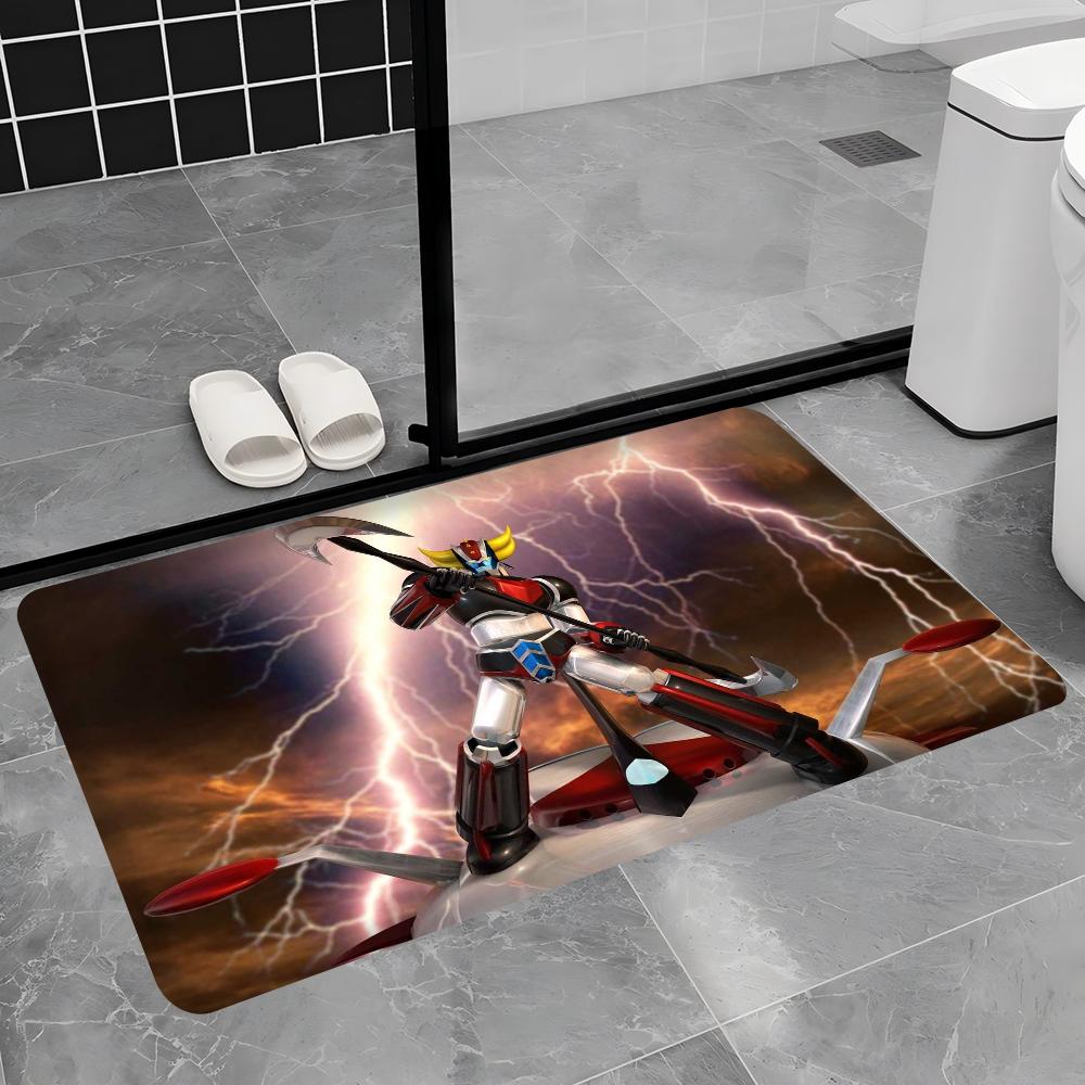 Goldorak Grendizer Kitchen Mat Nordic Style Bedroom Living Room Doormat Home Balcony Anti-Slip Welcome Rug