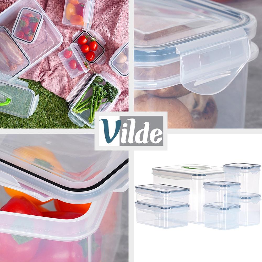 Food Containers With Lid And Seal 14 Pcs.
