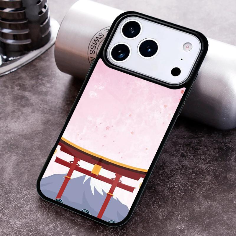Японское искусство Гора Фудзи Чехол для телефона для iPhone 17 16 15 Pro Max Air 14 13 12 11 Plus Ударопрочный чехол