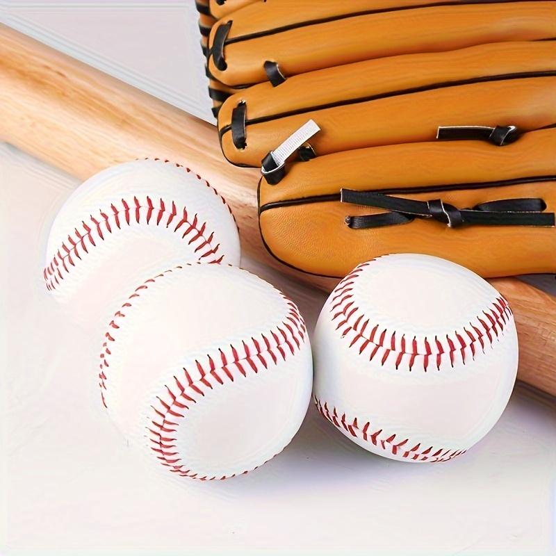 Бейсбол Нет. 9Softball Hardball Training Handmade Balls Fitness Products Белые защитные детские бейсбольные мячи для мужской тренировочной командной игры