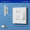 Smart Switch: Совместимость с приложением Mijia, Голосовое и сенсорное управление всем домом, Bluetooth MESH 2.0, Прямоугольный белый, Версия с нулевой фазой
