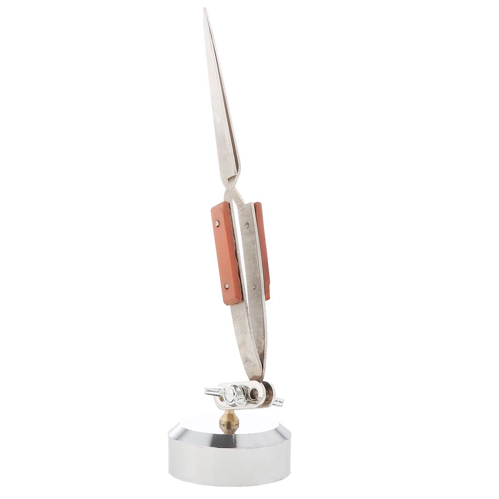 Third Hand Soldering Tool with Pointed Tweezer Stainless Steel for Jewelry