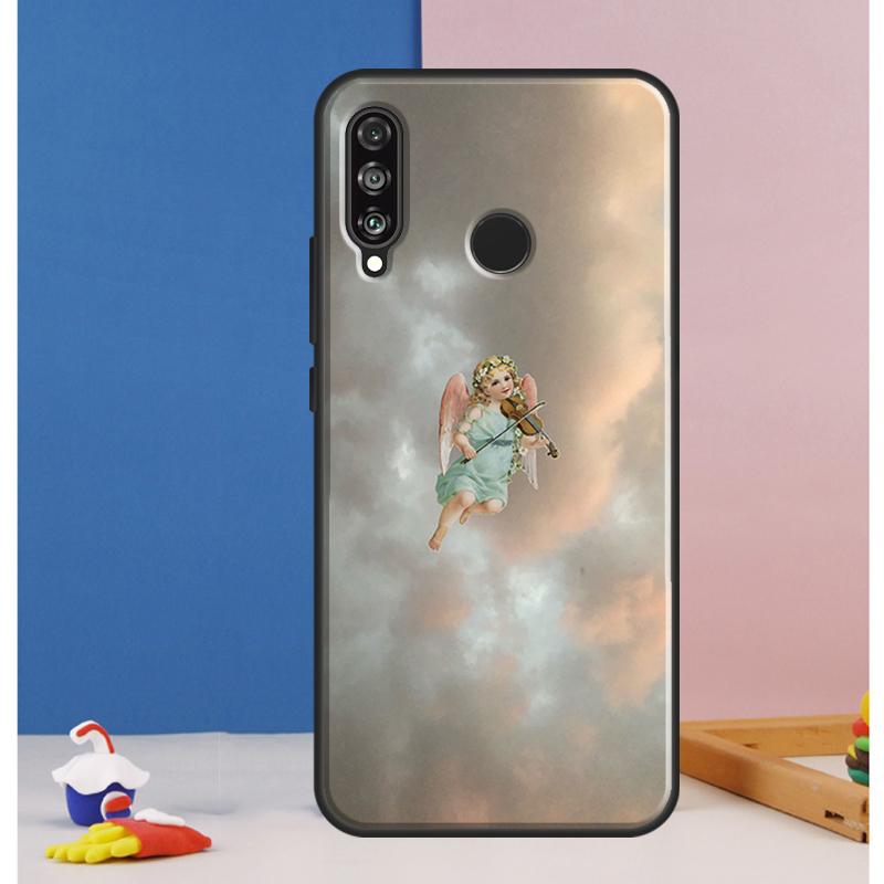 Эстетичный чехол «Ангел эпохи Возрождения» для Huawei Nova 10 9 SE 8i 11i 12i 12s Y60 Y61 Y70 Y90 Y72 Y73 Y91 P60 Pro P30 P40 Lite