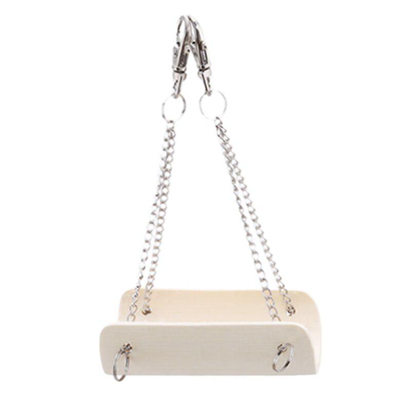 Высококачественные игрушки для хомяков, качели для хомяков Hamest Bamboo Swing