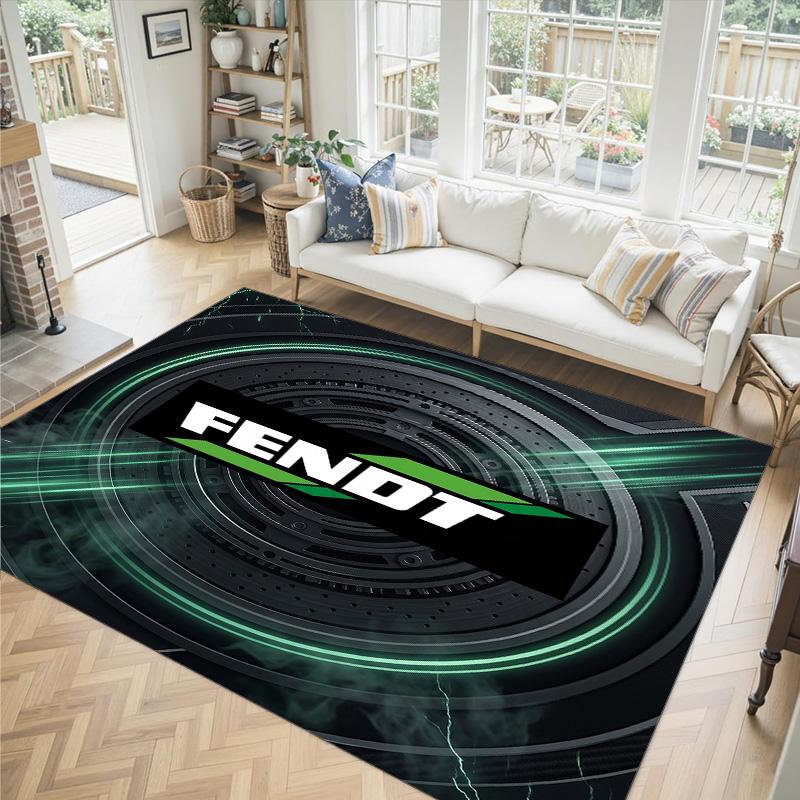 Fendt Design Crystal Velvet Carpet Cozy Non?Slip Printed Rug For Bedroom Living Room Entrance