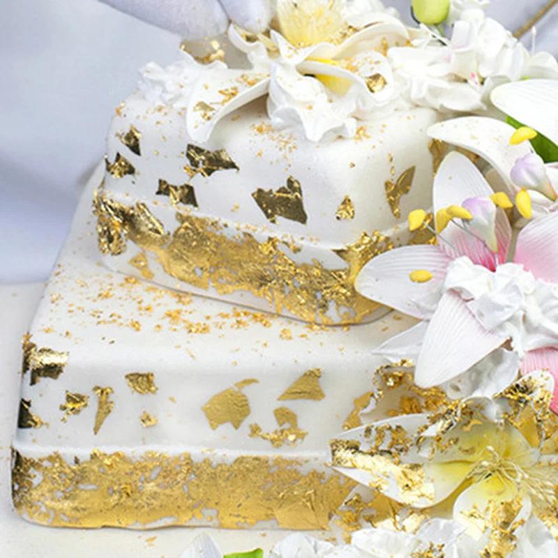 3 г роскошная блестящая золотая фольга смола эпоксидная смола формы для свечей наполнители материалы позолота торт декор ногти ювелирные изделия изготовление инструментов художественное украшение