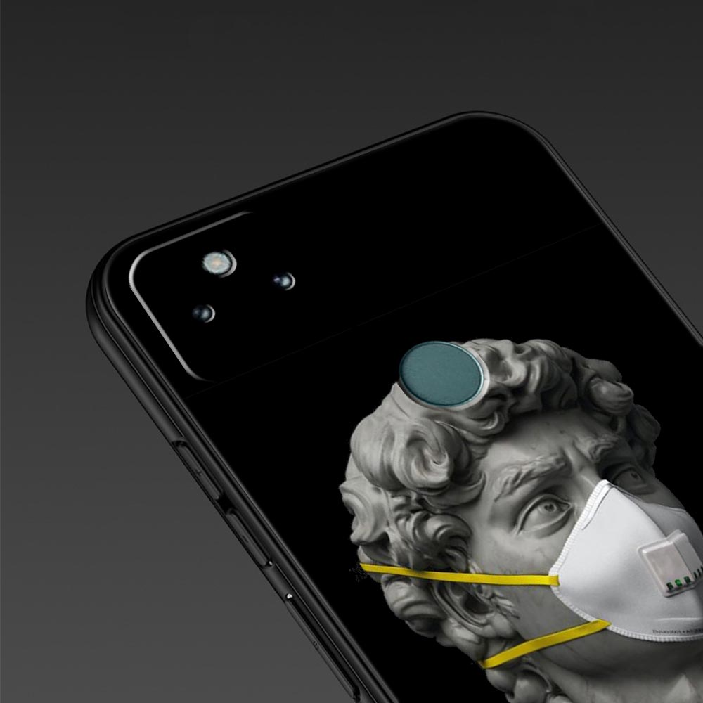 Мультяшная Статуя Абстрактное Искусство Чехол для Телефона для Google Pixel 10 9 8 7 6 9A 8A 7A 6A Pro Ударопрочный Мягкий ТПУ 9 Pro XL Чехол Capa
