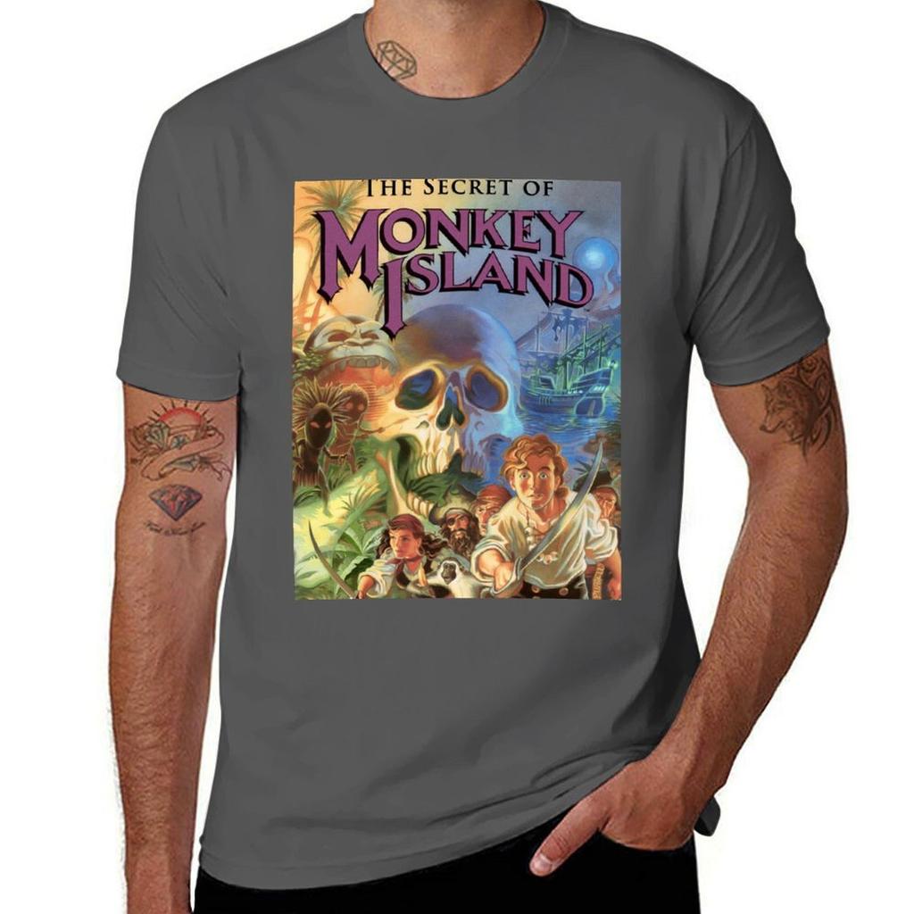THE SECRET OF MONKEY ISLAND TShirt Stretch Fabric Comfort TShirt