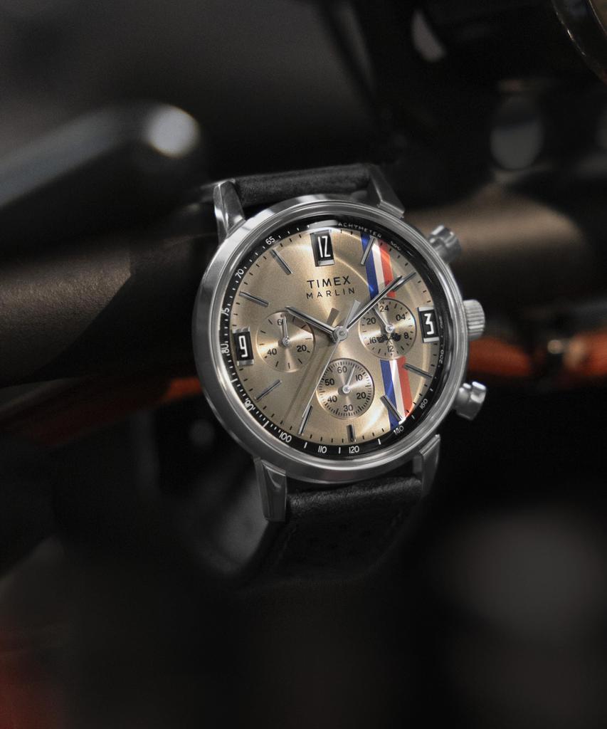 TIMEX Marlin Часы Кварцевые 50М Водонепроницаемые Акриловые Циферблат Цвета Оружейной Стали TW2W98900 Унисекс