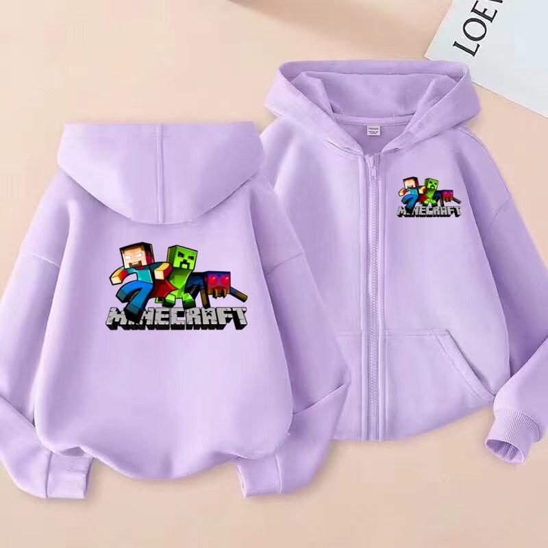 Children's Hoodies with Zippers,jackets,cartoon and Anime,sportswear for Boys and Girls Aged 3 to 12, Sports Jackets and Hoodies