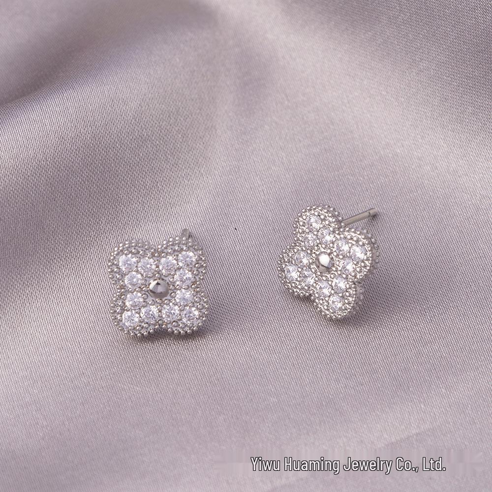 Элегантные серьги с иглами из серебра 925 пробы: Универсальные французские серьги-кольца из меди в нескольких стилях для изысканного образа