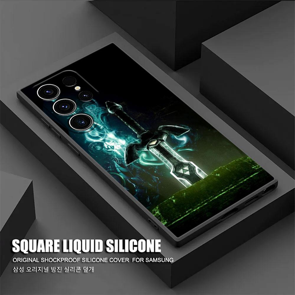 Чехол Legends-Zeldas Game S26Ultra для Samsung Galaxy S26 S25 S24 S23 S20 S21 FE S22 Ultra S26 Plus 5G Мягкая крышка для телефона