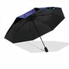 1pc Neon Wolf Vibrant Ears Automatic Open/Close Umbrella 8-Rib Strong Frame, Portable Travel Umbrella for Women & Men, 062