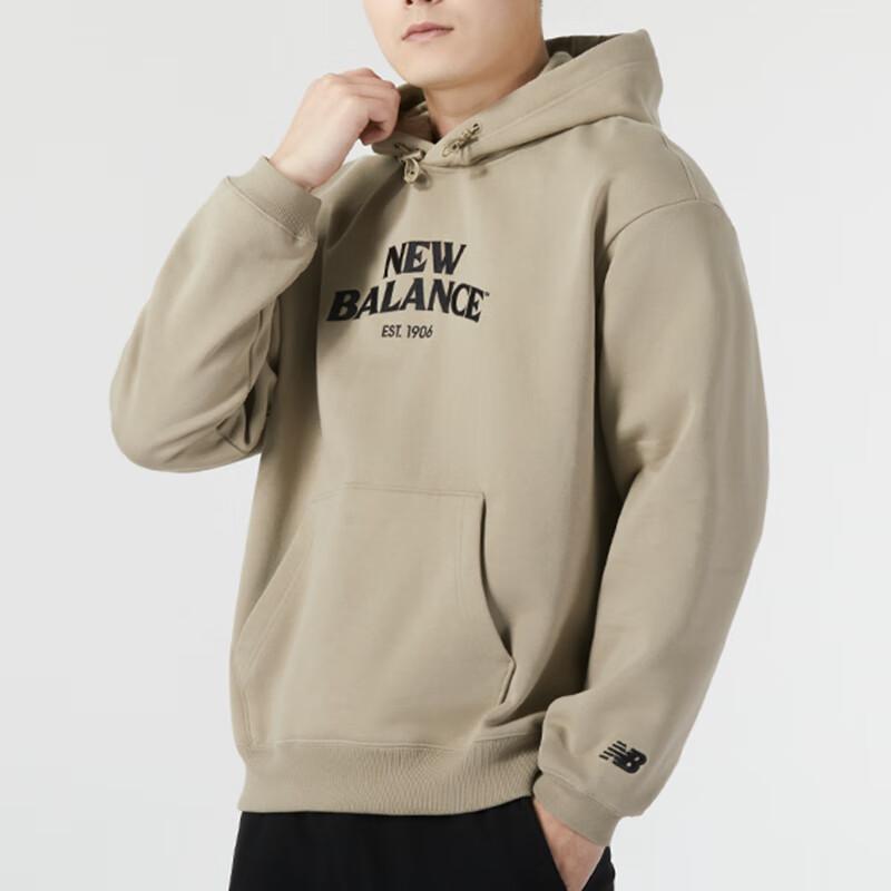 New Balance Толстовка мужская хаки NCD43071-LBE