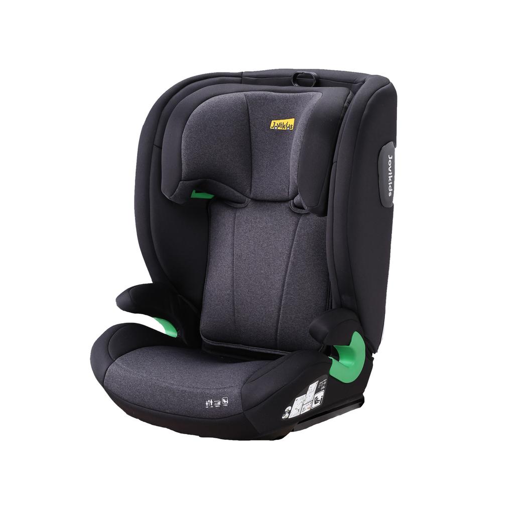 i-Size R129 Child Car Seat for 3.5 to 12 Years (100-150 cm), with Adjustable Backrest, Headrest, Side Impact Protection