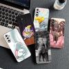 Elephant Dumbo Silicone Cover for Apple iPhone 17 Pro XS Max Air XR 6 Plus X 5 + SE 2022 SE2 6+ Coque Phone Case