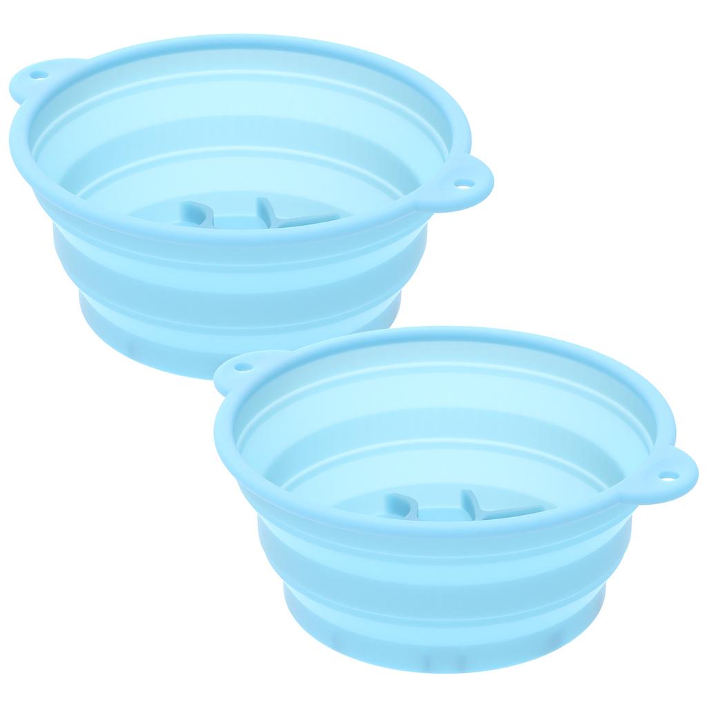 2 шт. Силиконовая миска для льда для лица, складная ледяная ванна, умывальник для лица со встроенным подносом, портативный умывальник для дома, путешествий