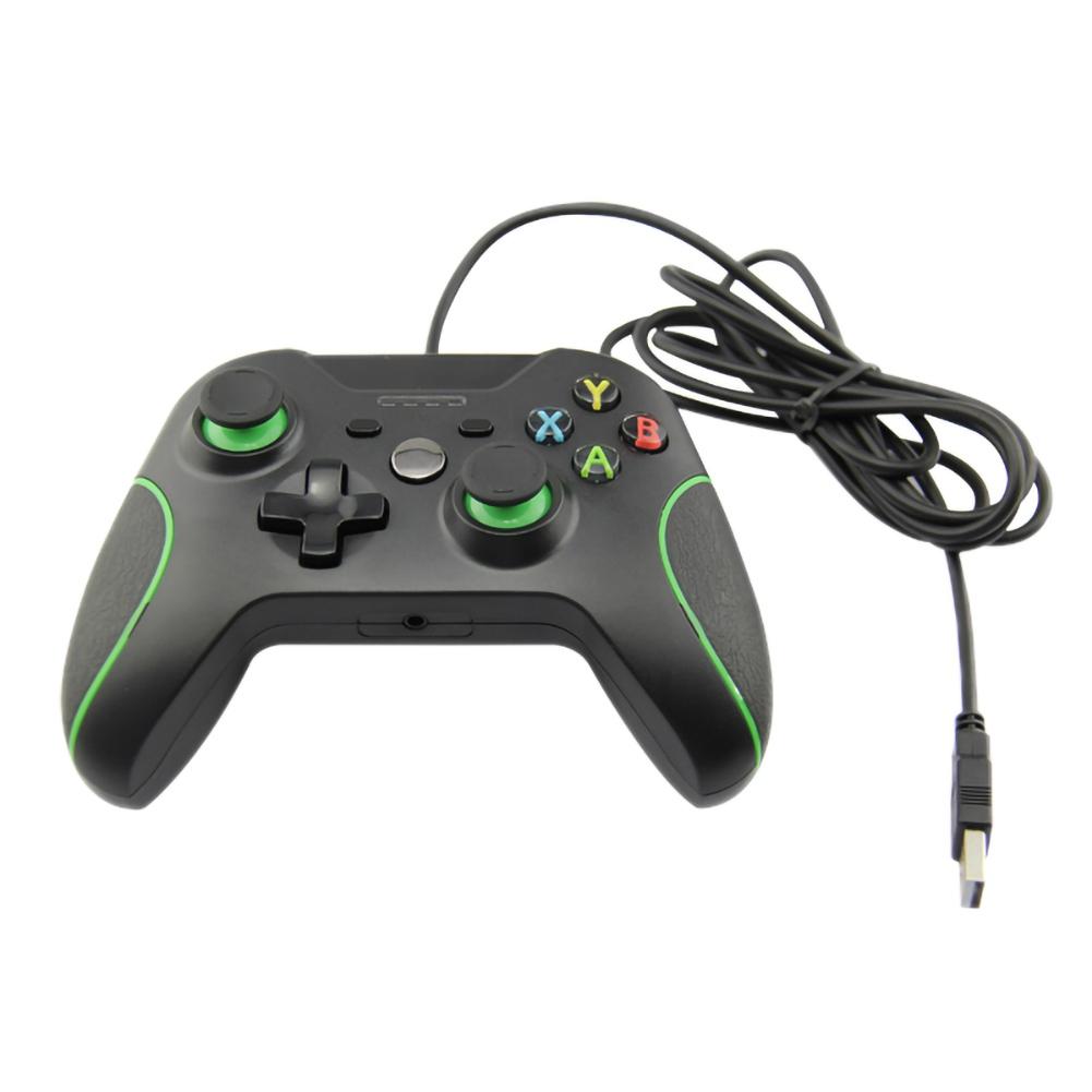 Проводной USB-контроллер для Xbox One, игровой контроллер для ПК для Wins 7, 8, 10, джойстики Microsoft Xbox One, геймпад с двойной вибрацией