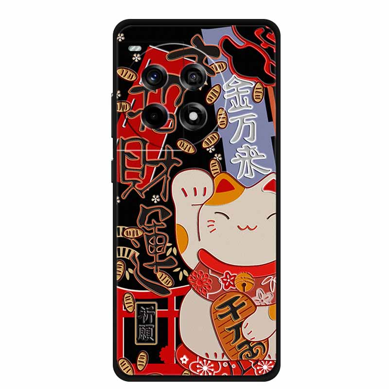 3D тиснение рельефный чехол для OnePlus 13 5G 11R Ace 3 2 Pro OnePlus 12R чехол для телефона черный силиконовый мягкая задняя крышка чехлы Funda Coque