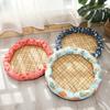 New Summer Round Mat Style Cat Nest and Canvas Removable and Washable Cold Dog Nest
