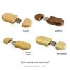 Набор USB-накопителей из бамбука: Индивидуальная лазерная гравировка с логотипом или гербом школы - Идеально для свадеб и подарков на фотосессию
