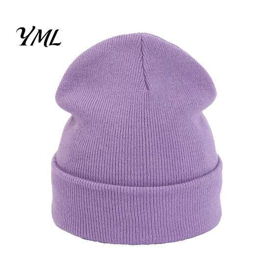 Warm Head Protection Gear Unisex Solid Color Knit Beanies, Classic Slouchy Skull Cap for Winter, Outdoor Sports Winter Hat Casual Headwear Men Women,