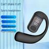 Спортивные Bluetooth-наушники B01, Накладные и Внутриканальные, с Цифровым Дисплеем, Надежная Посадка, Универсальные для Обоих Ушей