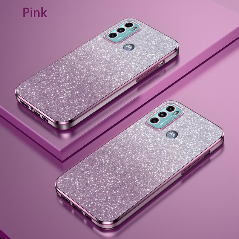 Роскошный чехол с градиентным блестящим покрытием для Motorola Moto G60 G30 G20 G10 G22 G52 G50 G82 G32 G42 G22 5G, силиконовая задняя крышка G60s