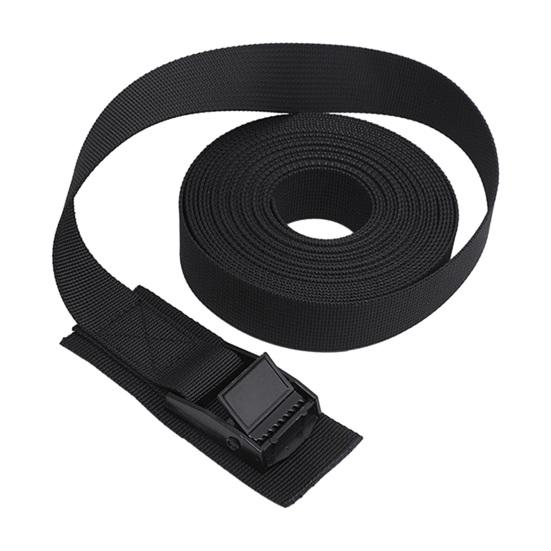 4/5M Quick Release Cam Buckle Cargo Strap Tie Down Nylon Strap 250KG Tensile Strength Lashing Strap Adjustable Car Roof Rack Strap for Kayak