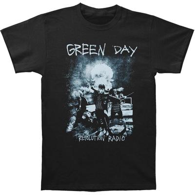 Men's Green Day Nuke Tee T-shirt Large Black