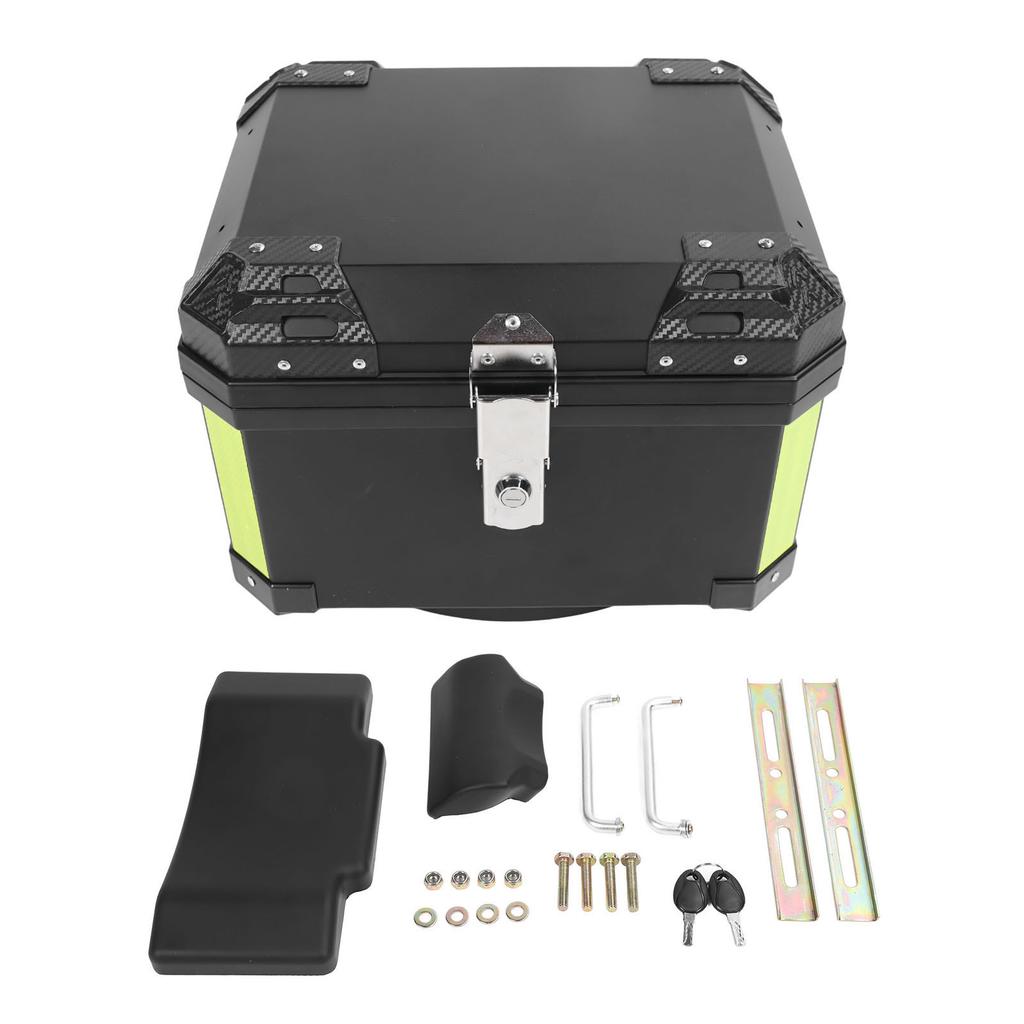 Задний багажник мотоцикла, универсальный водонепроницаемый багажник большой емкости с мягкой спинкой