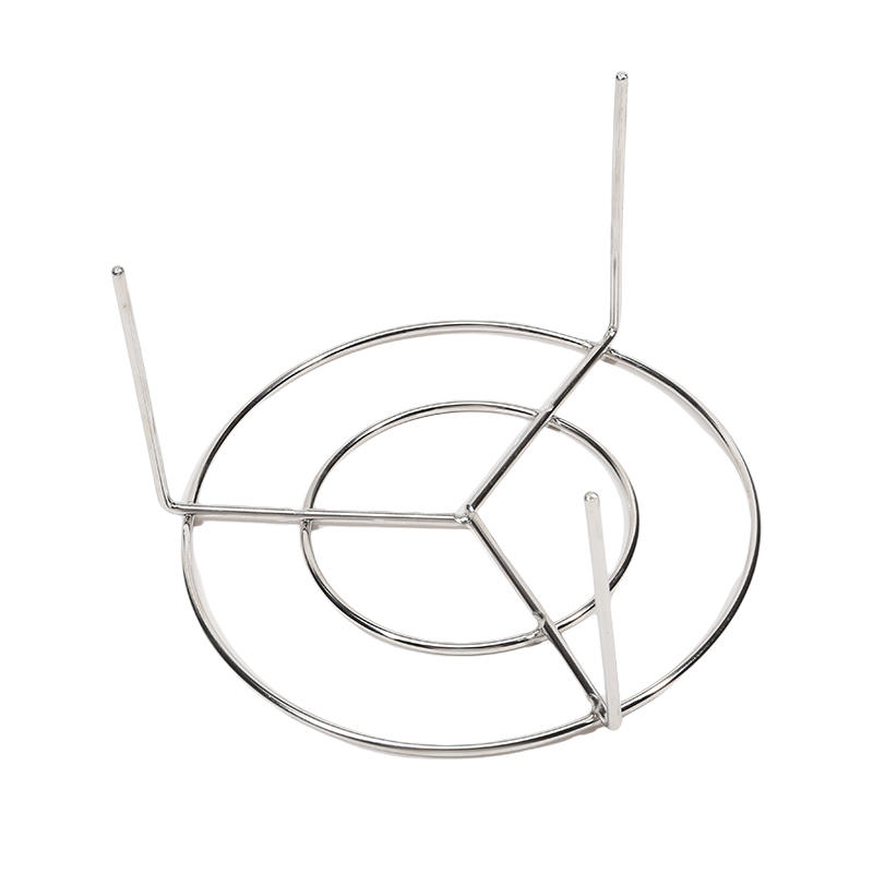 Кухонный вертикальный держатель для шампуров Круглая решетка для гриля аэрофритюрницы Съемная решетка для гриля Решетка для шашлыка со стальными шампурами