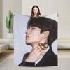 Zhang Linghe Blankets  Warm Fashion Plush Throw Blanket For Home Decor Decorative Flannel Bedspread Bed Cover