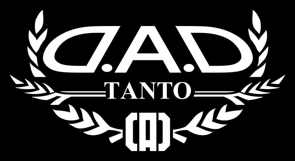 Garson DAD [Auto Model Sticker] Tanto (White) ST111-01 D.A.D AUTO MODEL STICKER